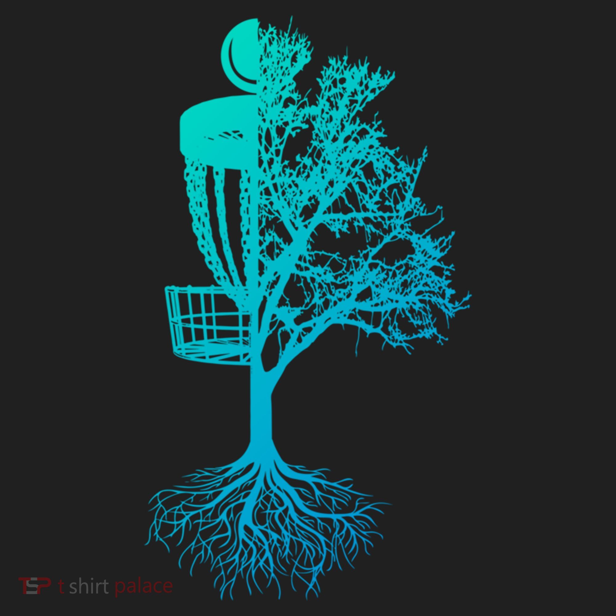 Disc Golf Basket And Tree Frolf Frisbee Golf Cool Gift Hat