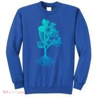 Disc Golf Basket And Tree Frolf Frisbee Golf Cool Gift Sweatshirt thumb 0