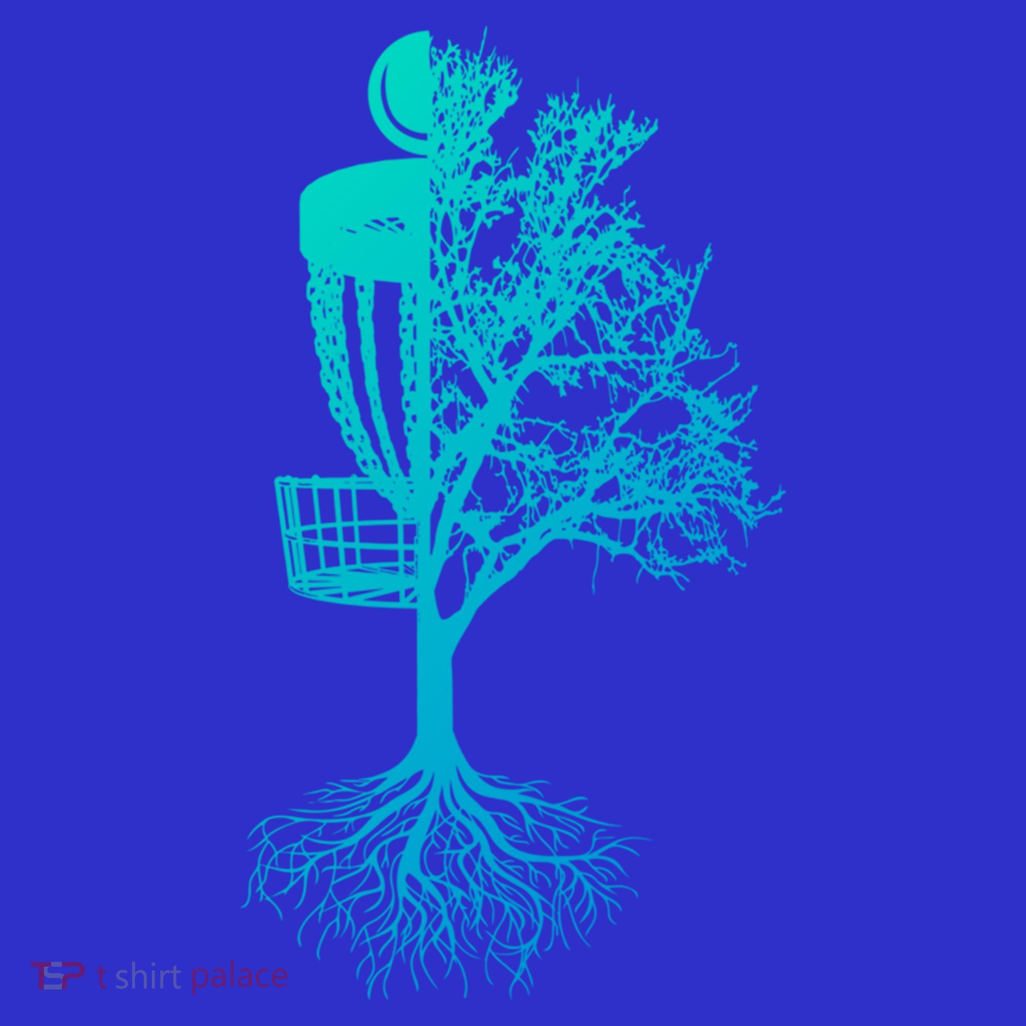 Disc Golf Basket And Tree Frolf Frisbee Golf Cool Gift Women's Tank Top