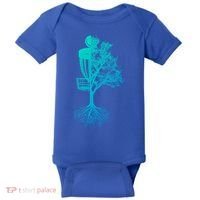 Disc Golf Basket And Tree Frolf Frisbee Golf Cool Gift Baby Bodysuit thumb 0