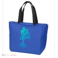 Disc Golf Basket And Tree Frolf Frisbee Golf Cool Gift Tote Bag thumb 3