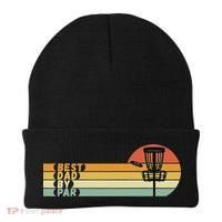 Disc Golf Best Dad By Par Father's Day Disc Golf Beanie thumb 0