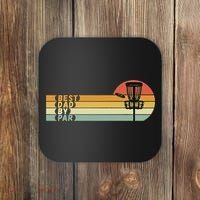 Disc Golf Best Dad By Par Father's Day Disc Golf Coaster thumb 0