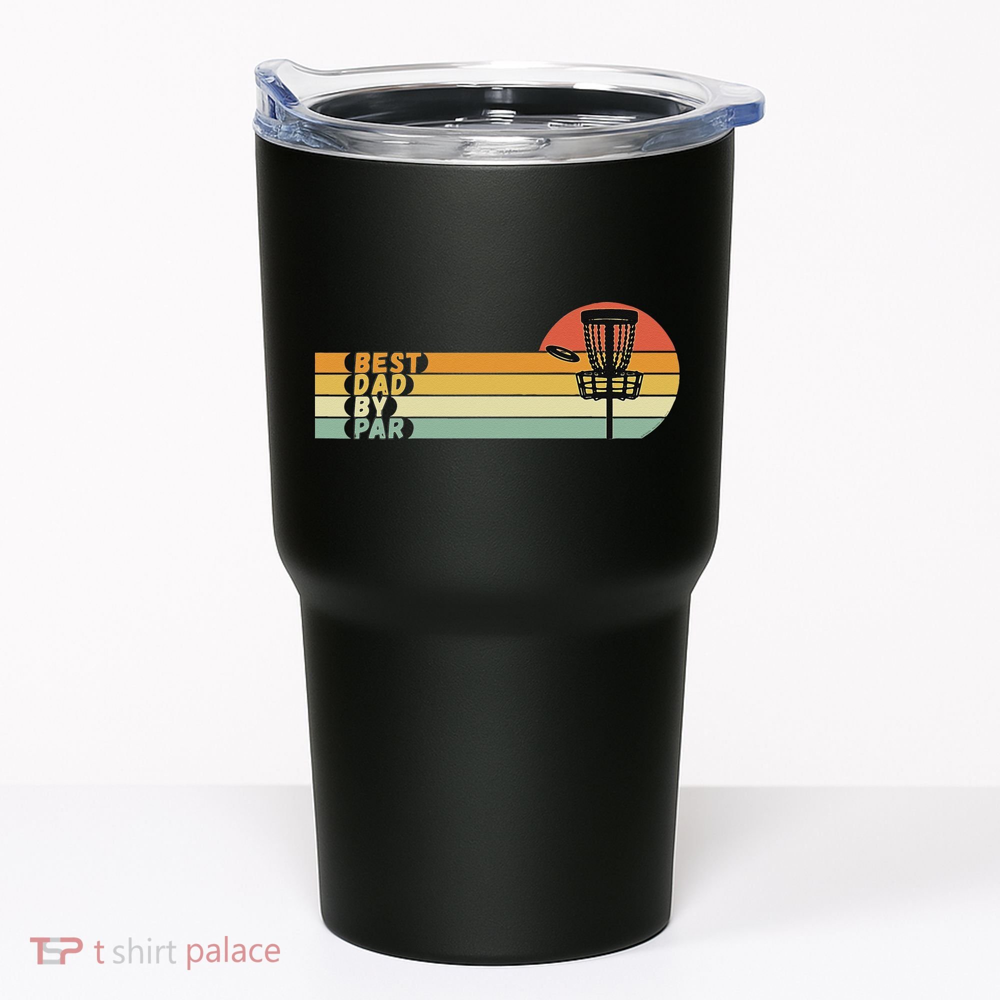 Disc Golf Best Dad By Par Father's Day Disc Golf Tumbler