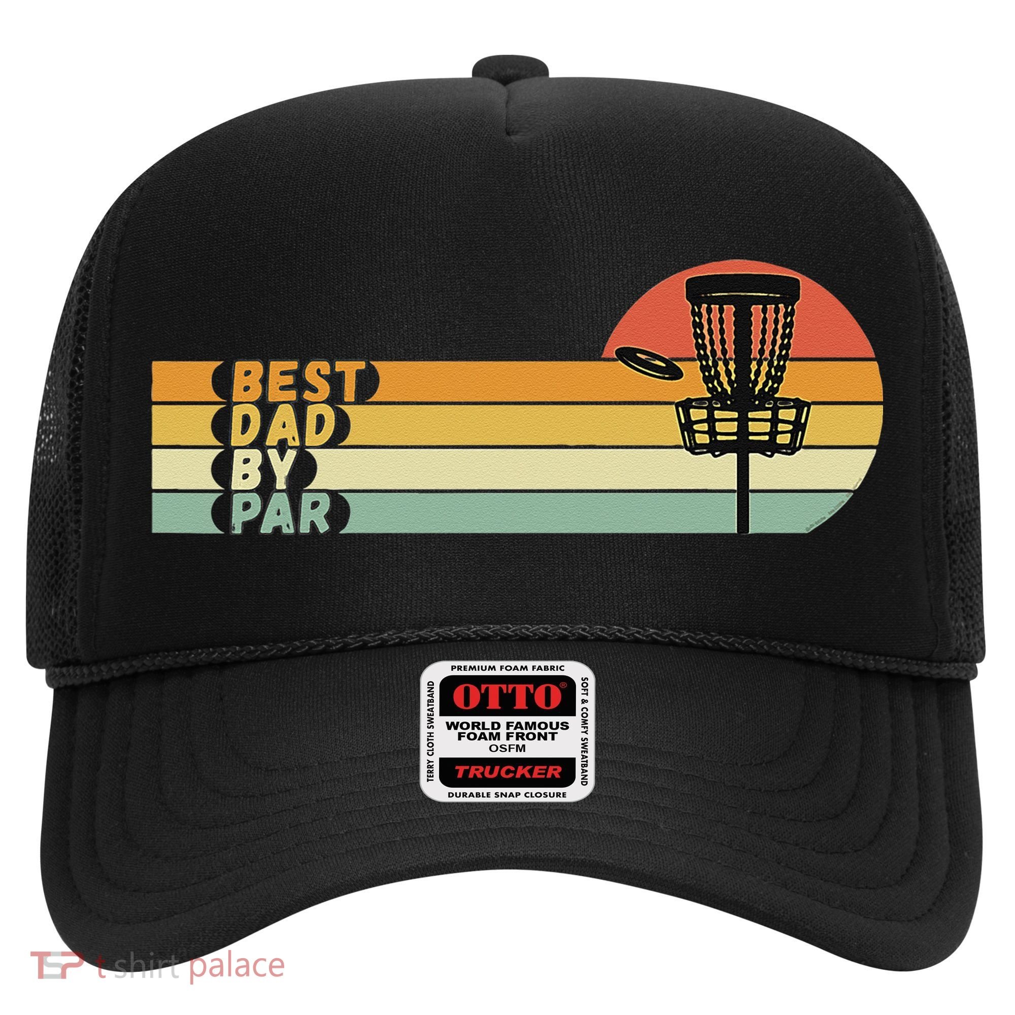 Disc Golf Best Dad By Par Father's Day Disc Golf Hat