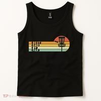 Disc Golf Best Dad By Par Father's Day Disc Golf Tank Top thumb 2