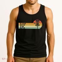 Disc Golf Best Dad By Par Father's Day Disc Golf Tank Top thumb 3