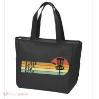 Disc Golf Best Dad By Par Father's Day Disc Golf Tote Bag thumb 3