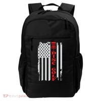 Disc Golf Basket American Flag Gift For Disc Golfers Backpack thumb 0