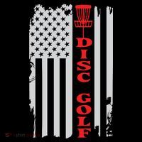 Disc Golf Basket American Flag Gift For Disc Golfers Women's Hoodie thumb 2