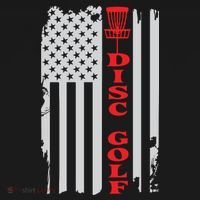 Disc Golf Basket American Flag Gift For Disc Golfers Women's Tank Top thumb 5