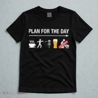 Disc Golf Basket Frisbee Golfing Frolf Coffee Beer Adult T-Shirt thumb 5