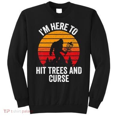 Disc Golf Bigfoot Disk Golfer Fathers Day Sweatshirt