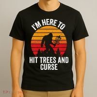 Disc Golf Bigfoot Disk Golfer Fathers Day T-Shirt thumb 3