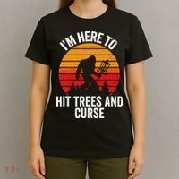Disc Golf Bigfoot Disk Golfer Fathers Day T-Shirt thumb 4