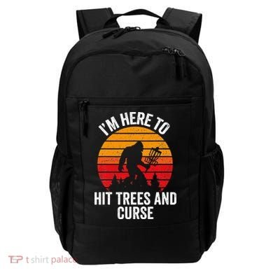 Disc Golf Bigfoot Disk Golfer Fathers Day Backpack