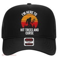 Disc Golf Bigfoot Disk Golfer Fathers Day Hat thumb 0