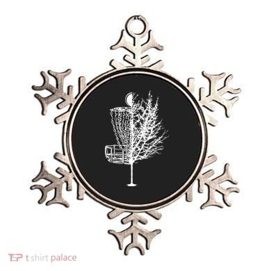Disc Golf Basket Tree Shirts Funny Ornament