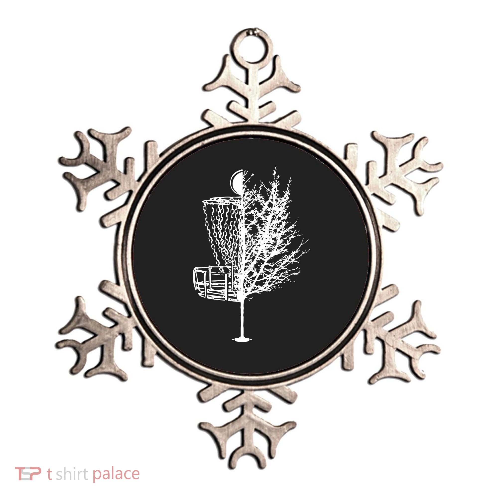 Disc Golf Basket Tree Shirts Funny Ornament