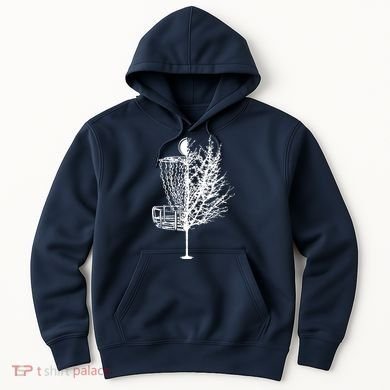 Disc Golf Basket Tree Shirts Funny Hoodie