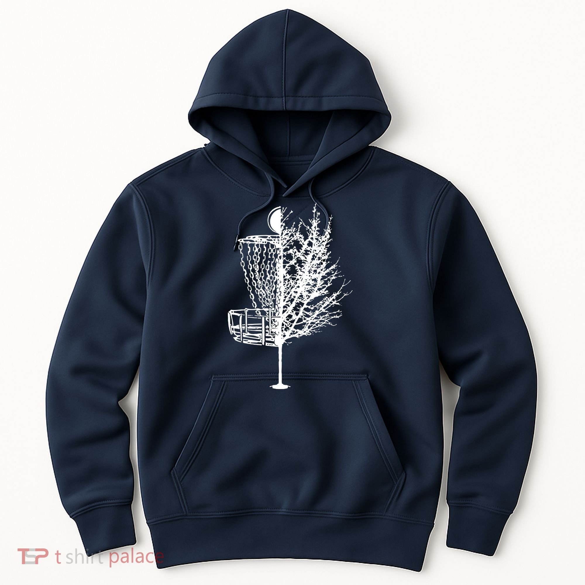 Disc Golf Basket Tree Shirts Funny Hoodie