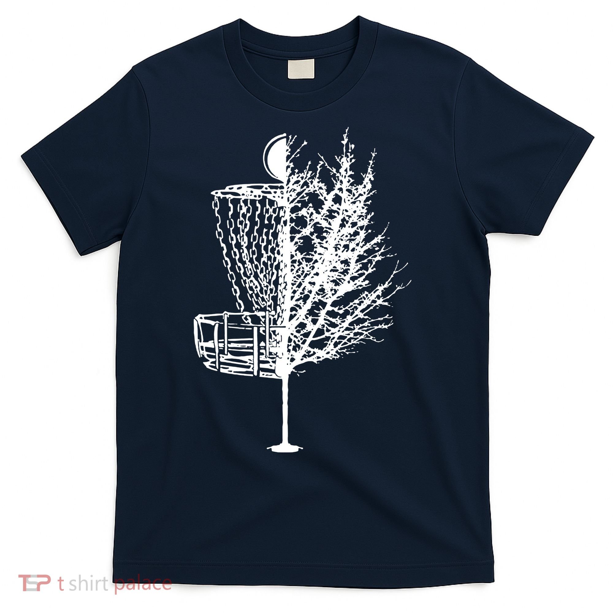 Disc Golf Basket Tree Shirts Funny T-Shirt