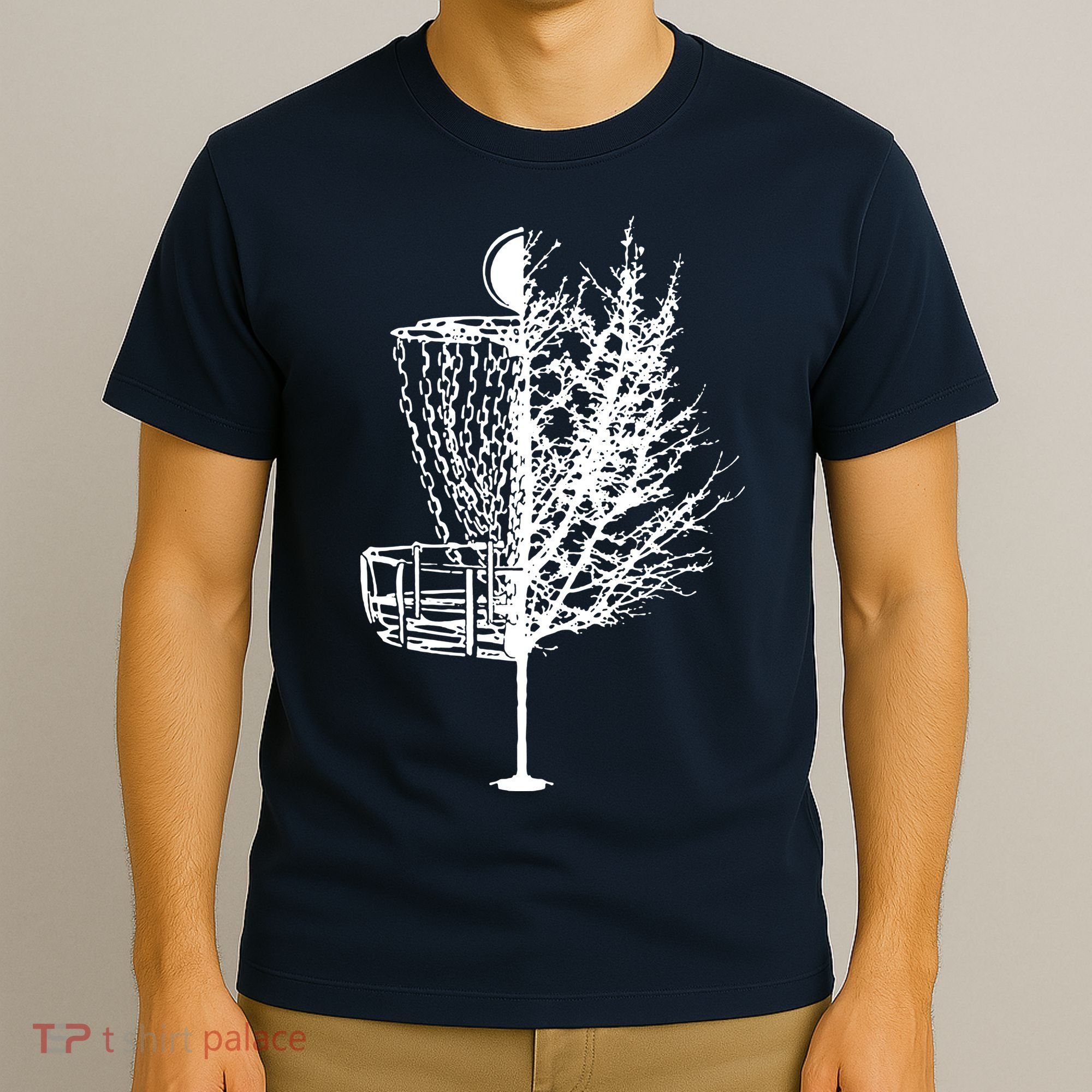 Disc Golf Basket Tree Shirts Funny T-Shirt