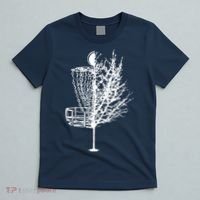 Disc Golf Basket Tree Shirts Funny T-Shirt thumb 5