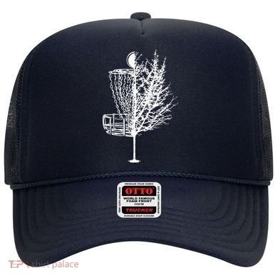 Disc Golf Basket Tree Shirts Funny Hat