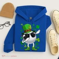 Dabbing Golf Ball Leprechaun Saint Patrick's Day Cool Gift Hoodie thumb 4