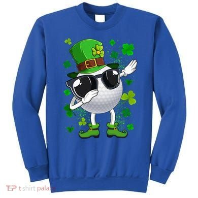Dabbing Golf Ball Leprechaun Saint Patrick's Day Cool Gift Sweatshirt