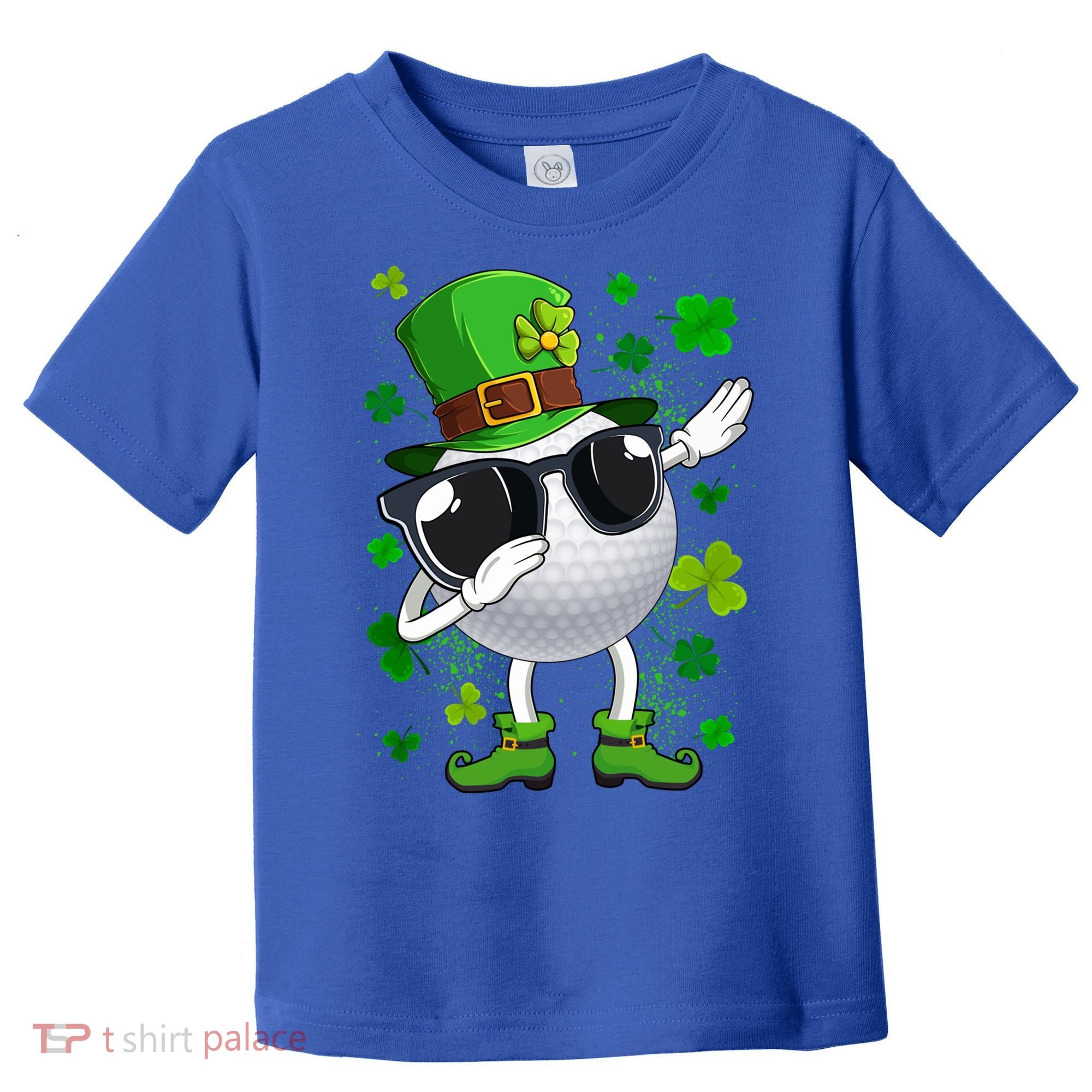 Dabbing Golf Ball Leprechaun Saint Patrick's Day Cool Gift Toddler T-Shirt