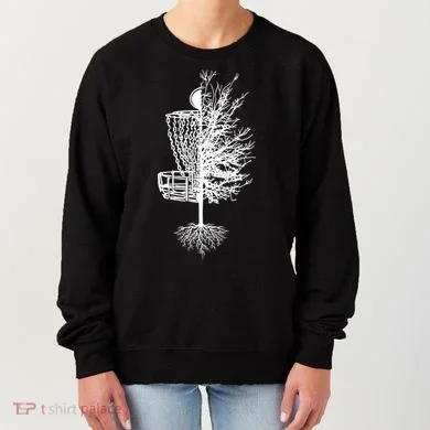 Disc Golf Basket Tree Women's Sweatshirt