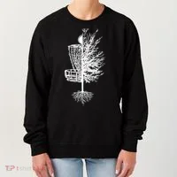 Disc Golf Basket Tree Women's Sweatshirt thumb 0