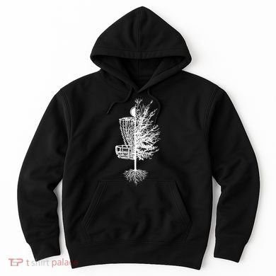 Disc Golf Basket Tree Hoodie