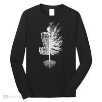 Disc Golf Basket Tree Long Sleeve Shirt thumb 0