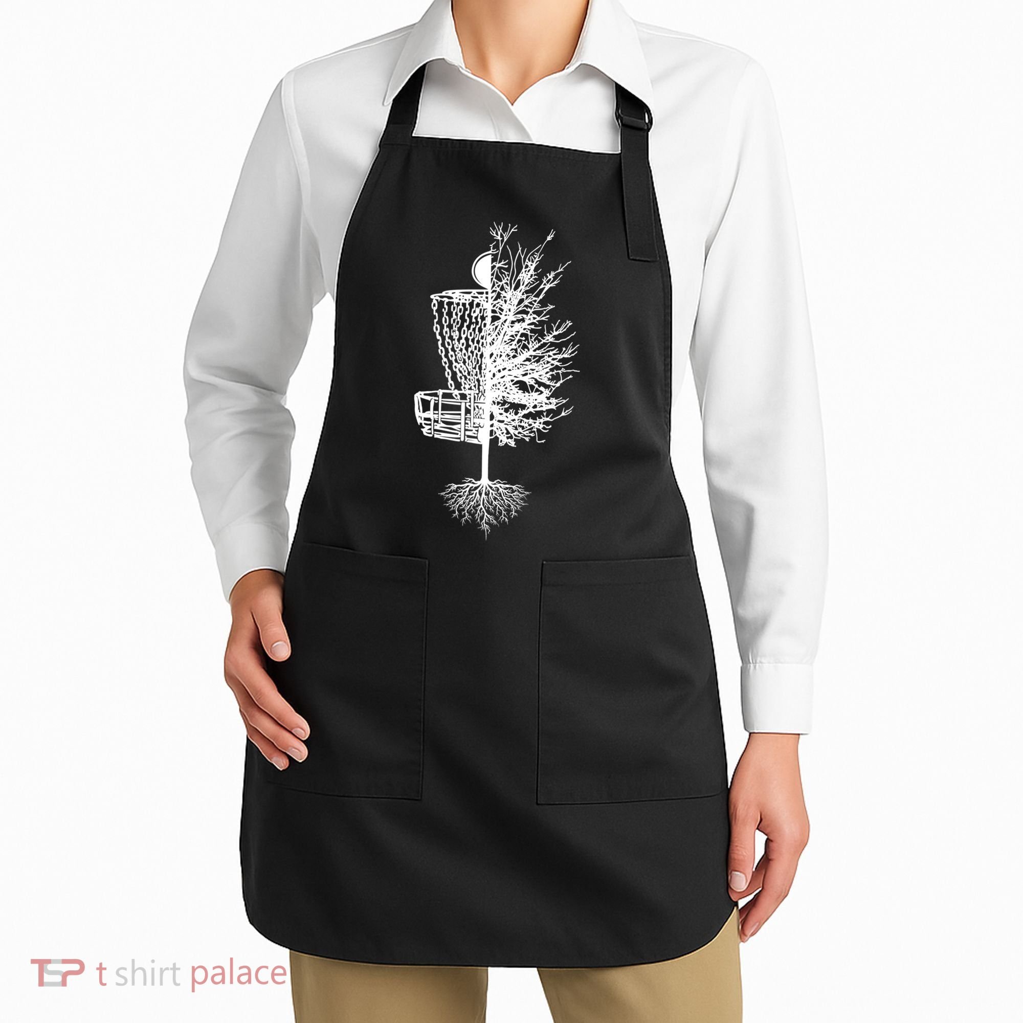 Disc Golf Basket Tree Apron