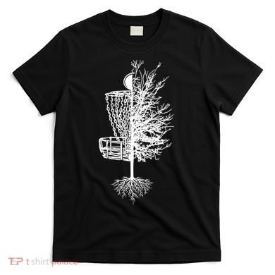 Disc Golf Basket Tree T-Shirt