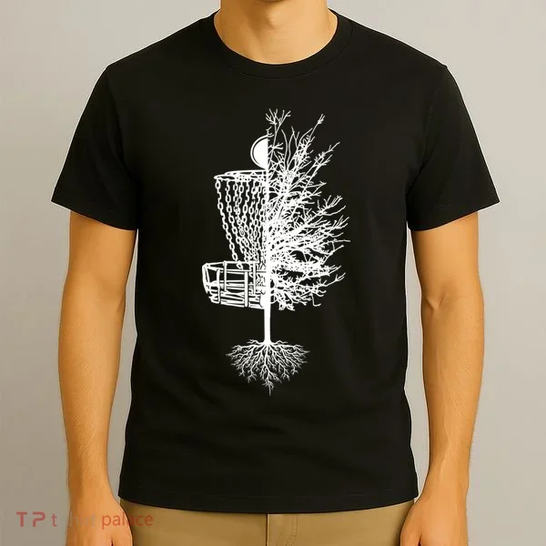 Disc Golf Basket Tree T-Shirt