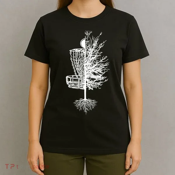 Disc Golf Basket Tree T-Shirt