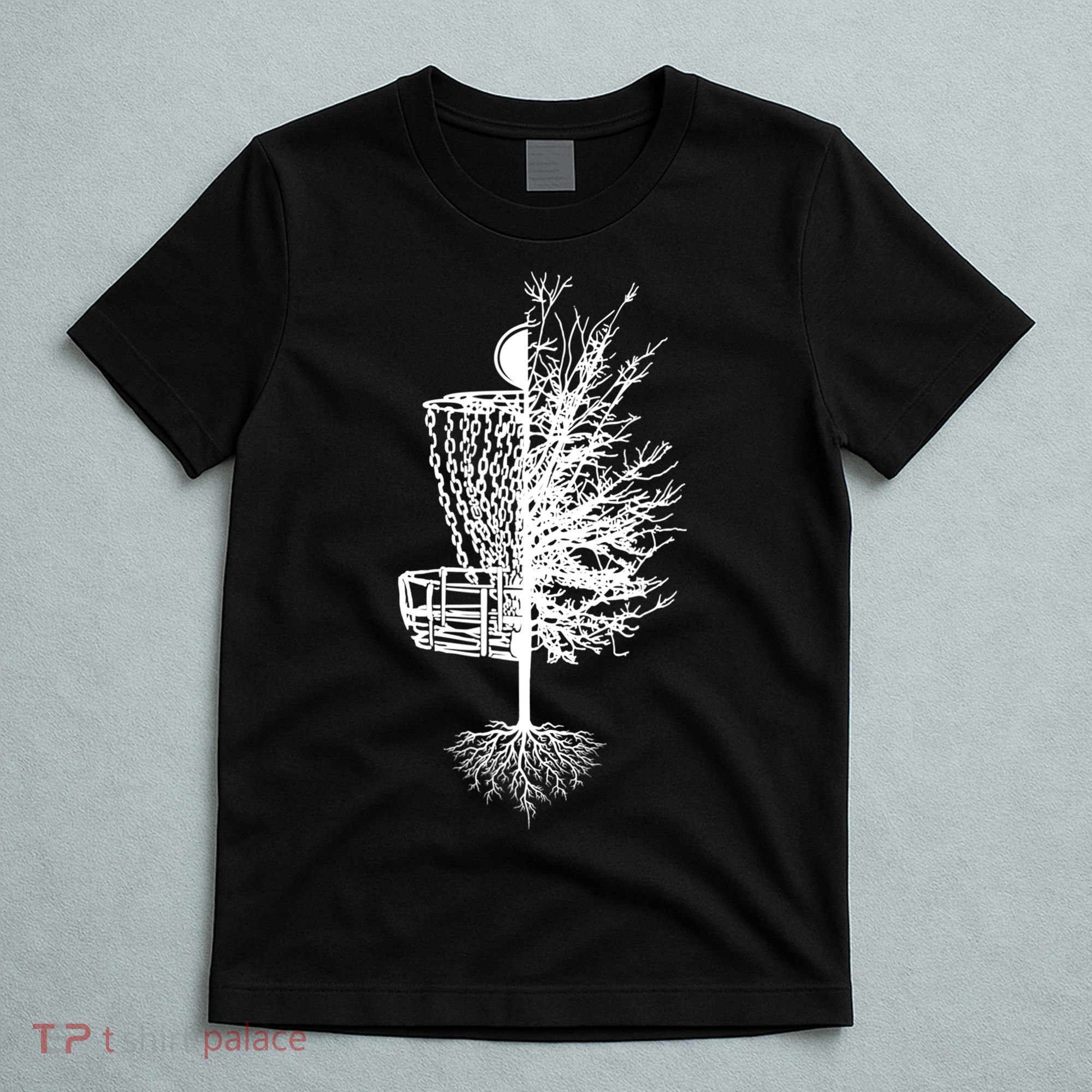 Disc Golf Basket Tree T-Shirt