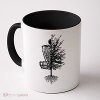 Disc Golf Basket Tree Coffee Mug thumb 0