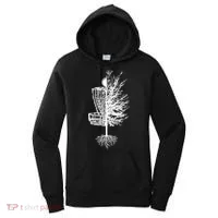 Disc Golf Basket Tree Women's Hoodie thumb 0