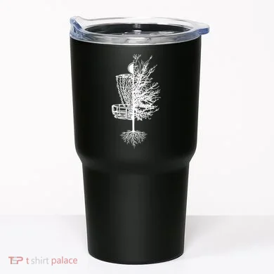Disc Golf Basket Tree Tumbler
