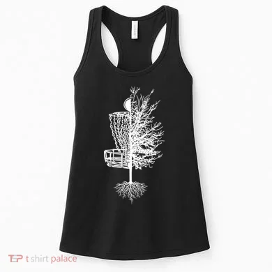 Disc Golf Basket Tree Women's Tank Top