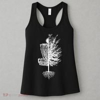 Disc Golf Basket Tree Women's Tank Top thumb 3