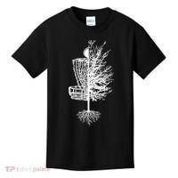 Disc Golf Basket Tree Kids T-Shirt thumb 0