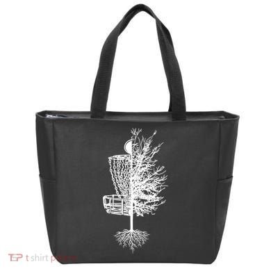 Disc Golf Basket Tree Tote Bag