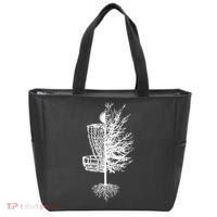 Disc Golf Basket Tree Tote Bag thumb 0
