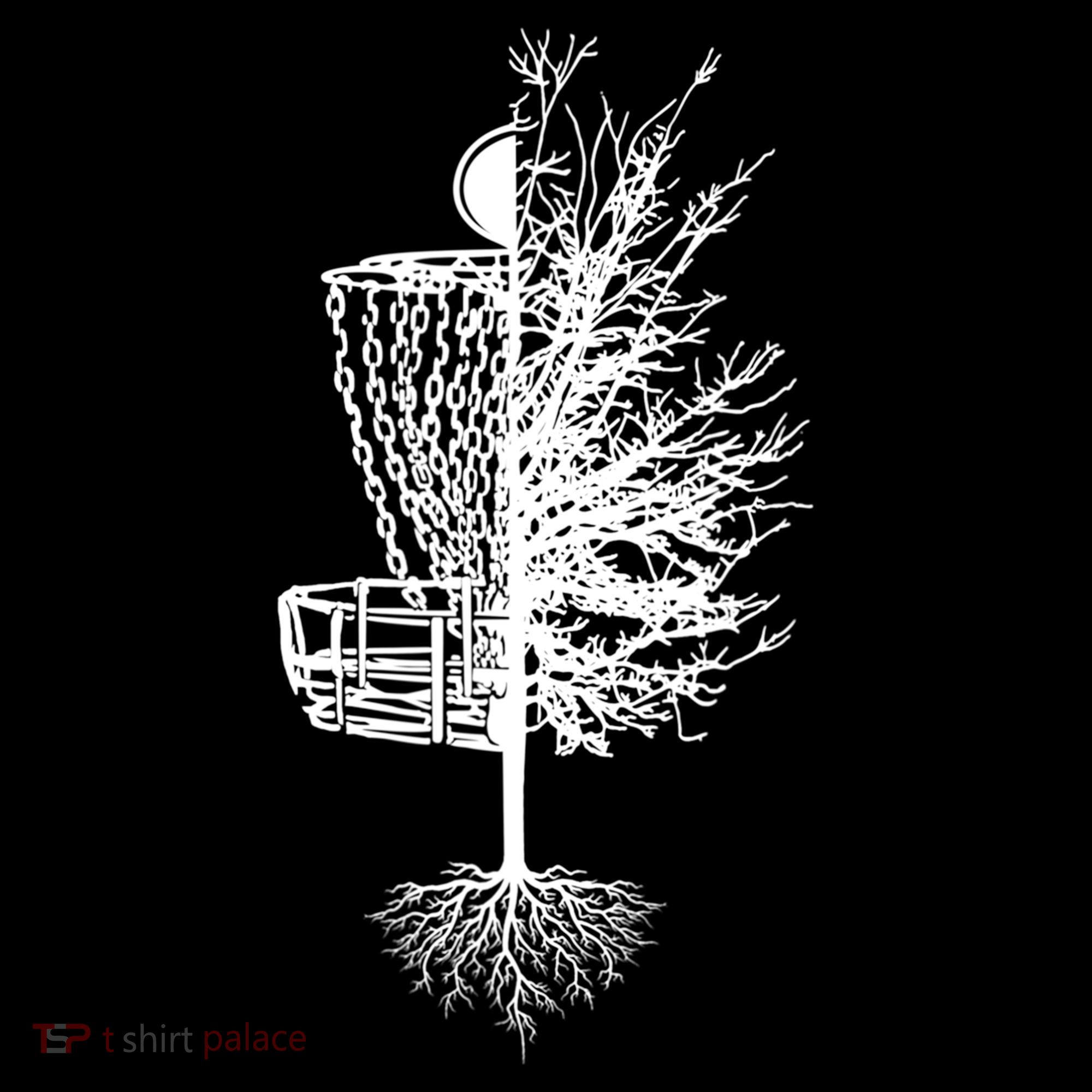 Disc Golf Basket Tree Tote Bag